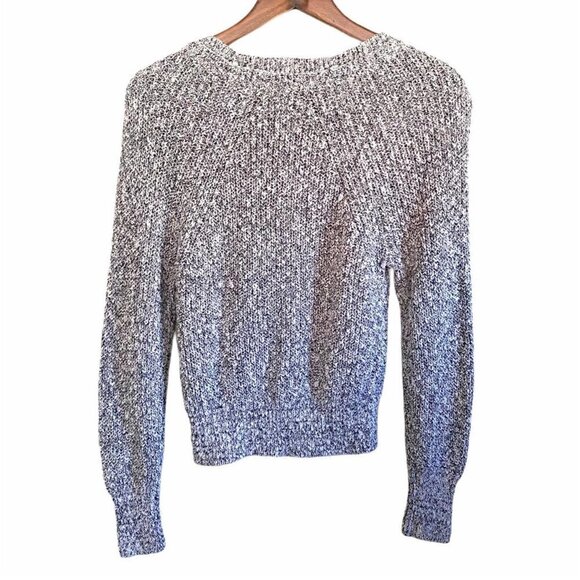Free People Women's Electric City Pullover Gray Long Sleeve Knit Sweater Small - Picture 8 of 8
